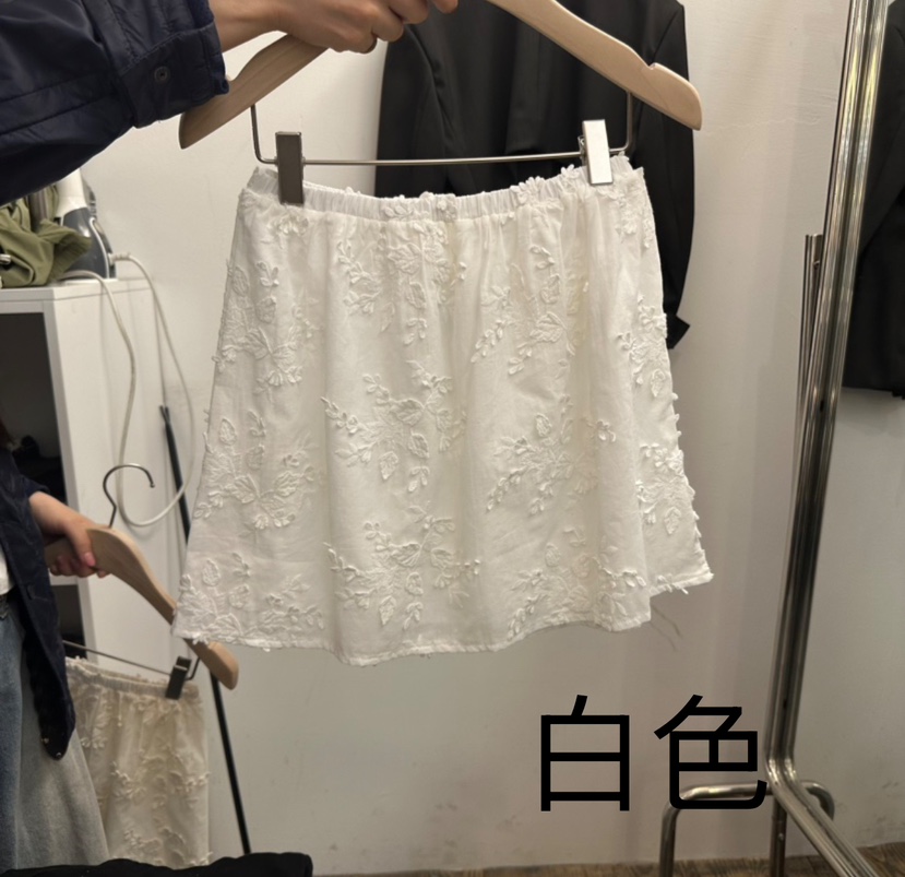 MOSAIC直郵韓國代購㊣女裝新品25春夏熱賣人氣休閑時尚短裙MOSAIC短裙圖色2