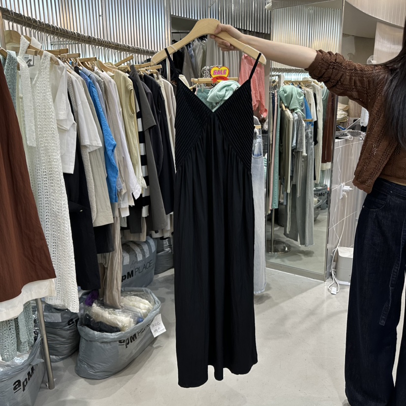 ALEGRE直郵韓國代購㊣女裝新品25春夏熱賣人氣休閑推薦連衣裙ALEGRE連衣裙圖色2
