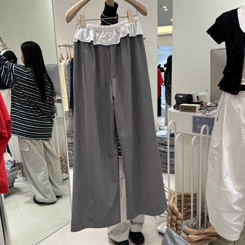 RENDER韓國直郵㊣東大門實拍女裝新款時尚推薦25春夏休閑褲RENDER休閑褲