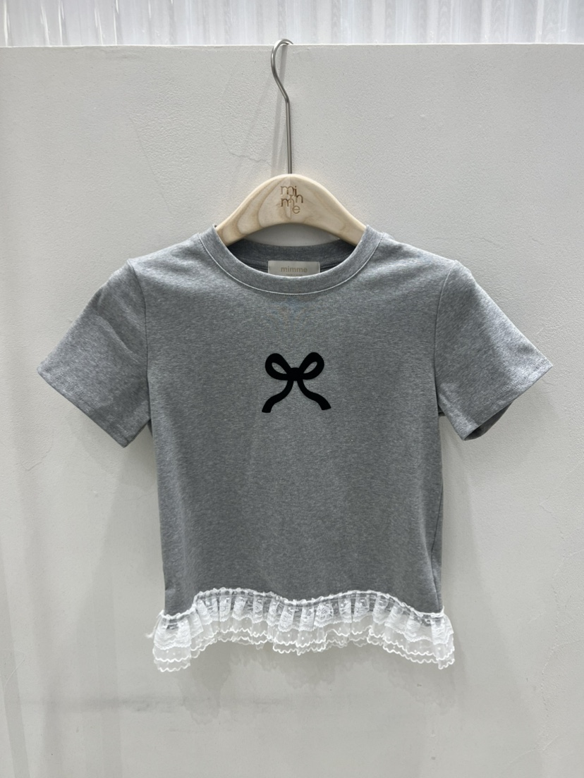 MIMME韓國㊣直郵東大門代購女裝新款熱賣推薦休閑25春夏T恤MIMMET恤圖色2