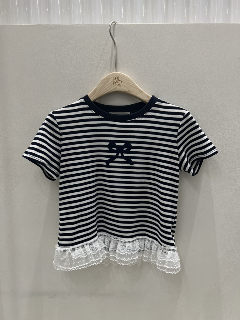 MIMME韓國㊣直郵東大門代購女裝新款熱賣推薦休閑25春夏T恤MIMMET恤圖色3