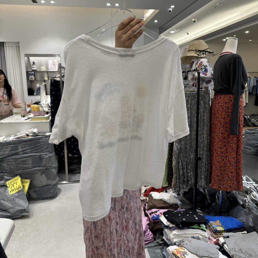 COMBO韓國㊣直郵東大門代購女裝新品人氣推薦休閑25春夏T恤COM_BOT恤