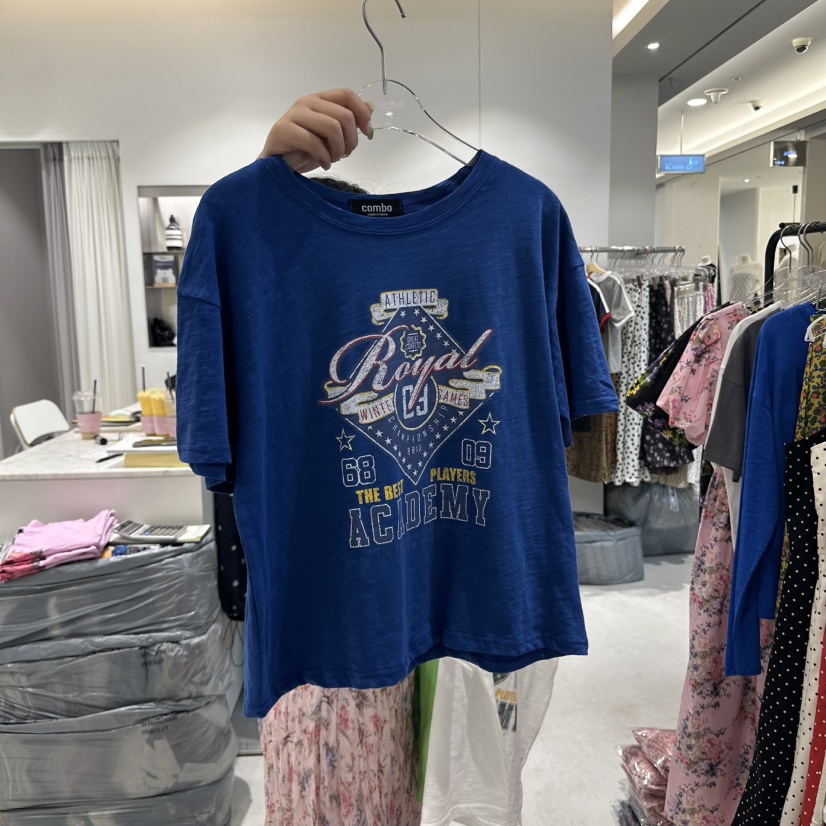 COMBO韓國㊣直郵東大門代購女裝新品25春夏人氣時尚推薦T恤COM_BOT恤