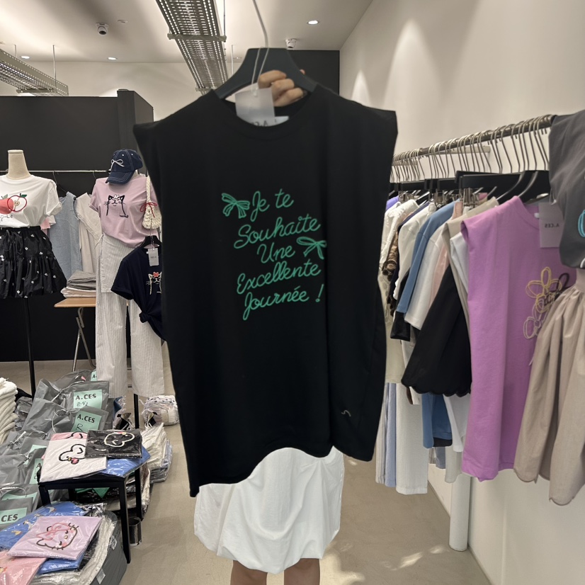 A.CES直郵韓國代購㊣女裝新品時尚休閑熱賣推薦人氣吊帶背心A.CES吊帶/背心圖色4