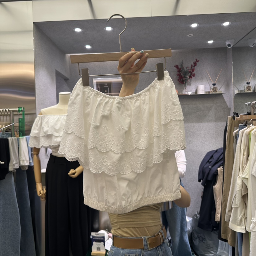 BABYTOUCH韓國直郵㊣東大門實拍女裝新款休閑熱賣襯衫蕾絲衫BABYTOUCH襯衫/蕾絲衫