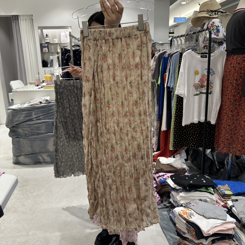 COMBO韓國直郵㊣東大門實拍女裝新款休閑推薦熱賣人氣時尚長裙COM_BO長裙圖色2