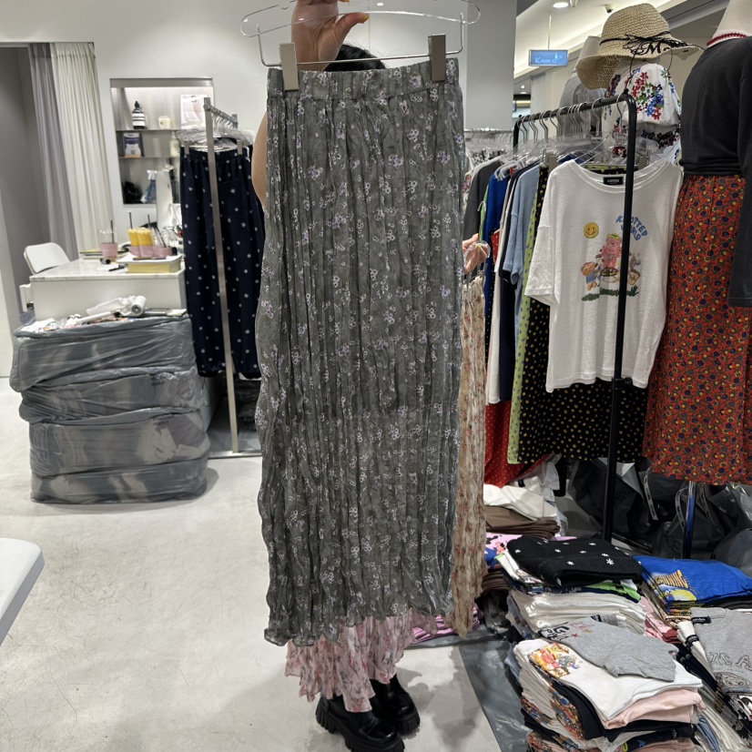 COMBO韓國直郵㊣東大門實拍女裝新款休閑推薦熱賣人氣時尚長裙COM_BO長裙圖色3