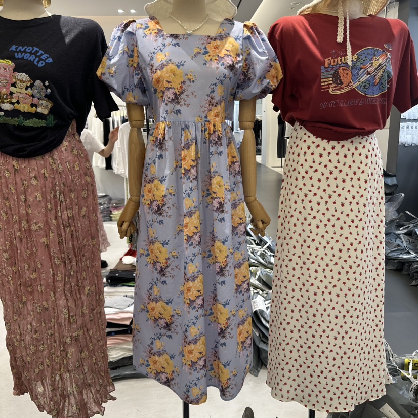 COMBO韓國㊣直郵東大門代購女裝新品25春夏休閑熱賣人氣連衣裙COM_BO連衣裙
