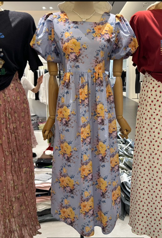 COMBO韓國㊣直郵東大門代購女裝新品25春夏休閑熱賣人氣連衣裙COM_BO連衣裙圖色3