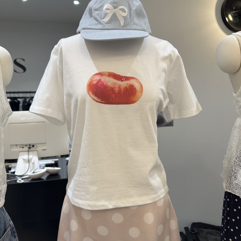 SOFTNESS韓國直郵㊣女裝新品推薦休閑熱賣人氣時尚25春夏T恤Softness/CosmicT恤圖色1