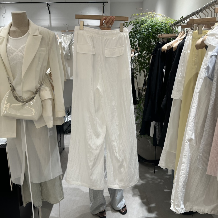 AYCE直郵韓國代購㊣女裝新品人氣時尚熱賣推薦休閑休閑褲蕾絲BUTTER-P休閑褲