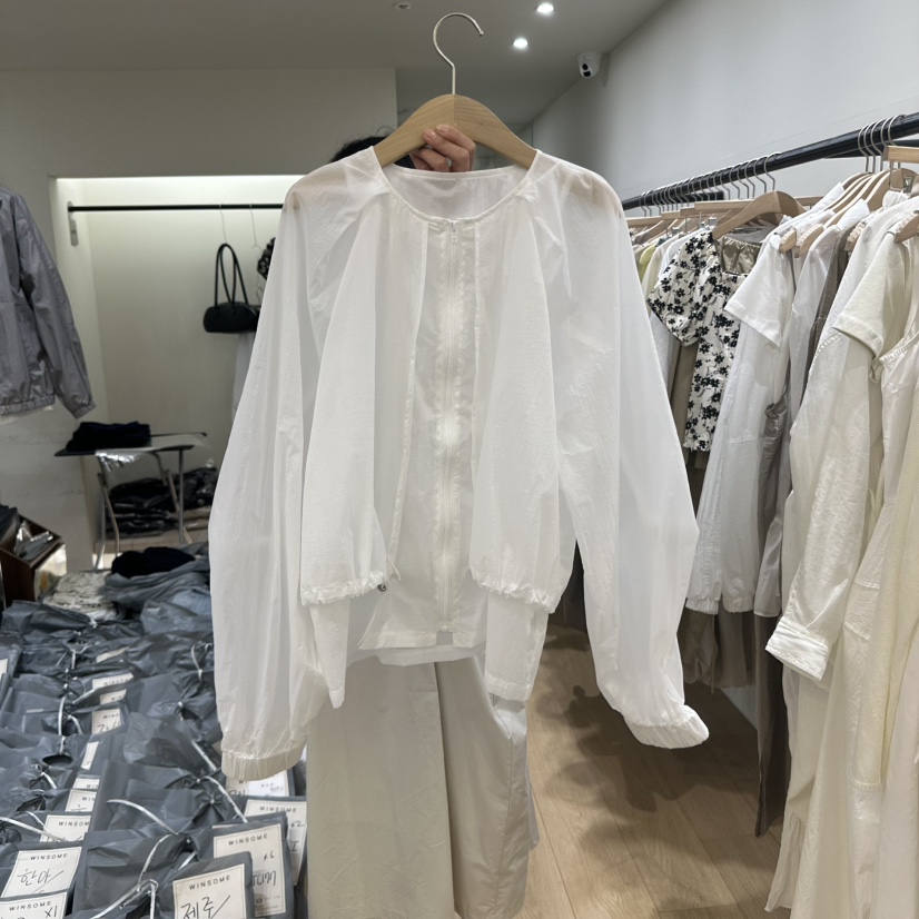 WINSOME韓國㊣直郵東大門代購女裝新品人氣時尚熱賣休閑夾克WINSOME夾克圖色2