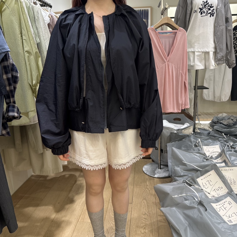 WINSOME韓國㊣直郵東大門代購女裝新品人氣時尚熱賣休閑夾克WINSOME夾克圖色3