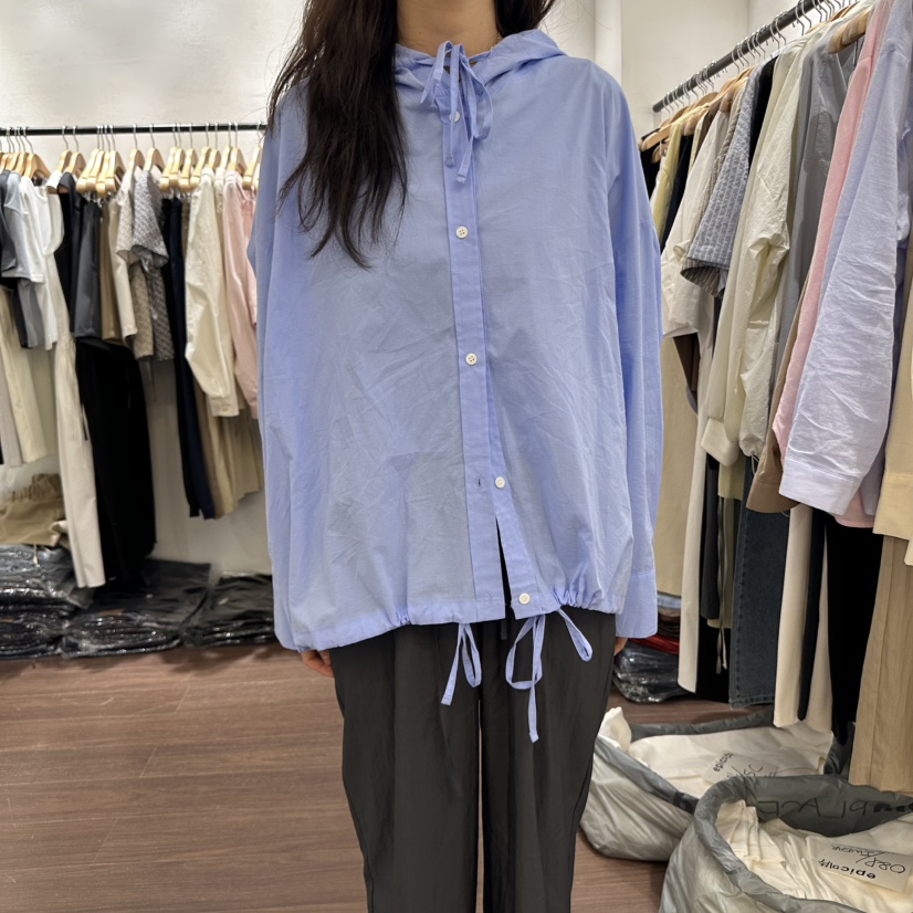EPIC-S韓國㊣直郵東大門代購女裝新品人氣襯衫蕾絲衫連帽衫EPIC-S襯衫/蕾絲衫圖色3