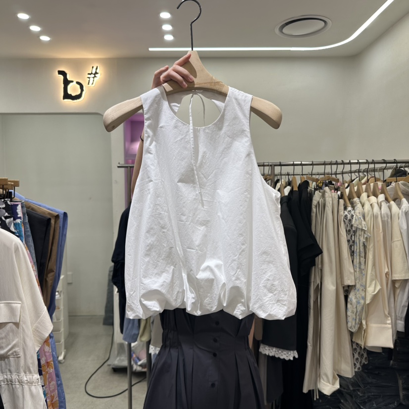 BISHOP韓國直郵㊣東大門實拍女裝新品推薦熱賣時尚吊帶背心b#/BISHOP吊帶/背心圖色3
