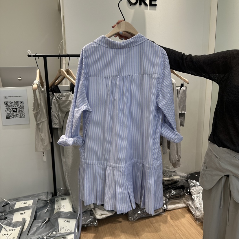ORE-P韓國直郵㊣東大門實拍女裝新品時尚推薦人氣襯衫蕾絲衫ORE襯衫/蕾絲衫