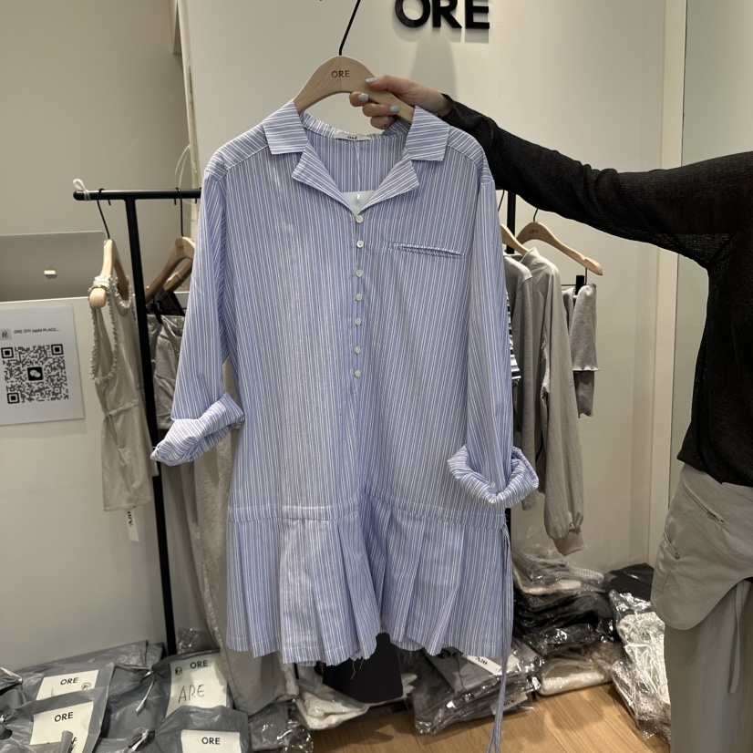 ORE-P韓國直郵㊣東大門實拍女裝新品時尚推薦人氣襯衫蕾絲衫ORE襯衫/蕾絲衫圖色2