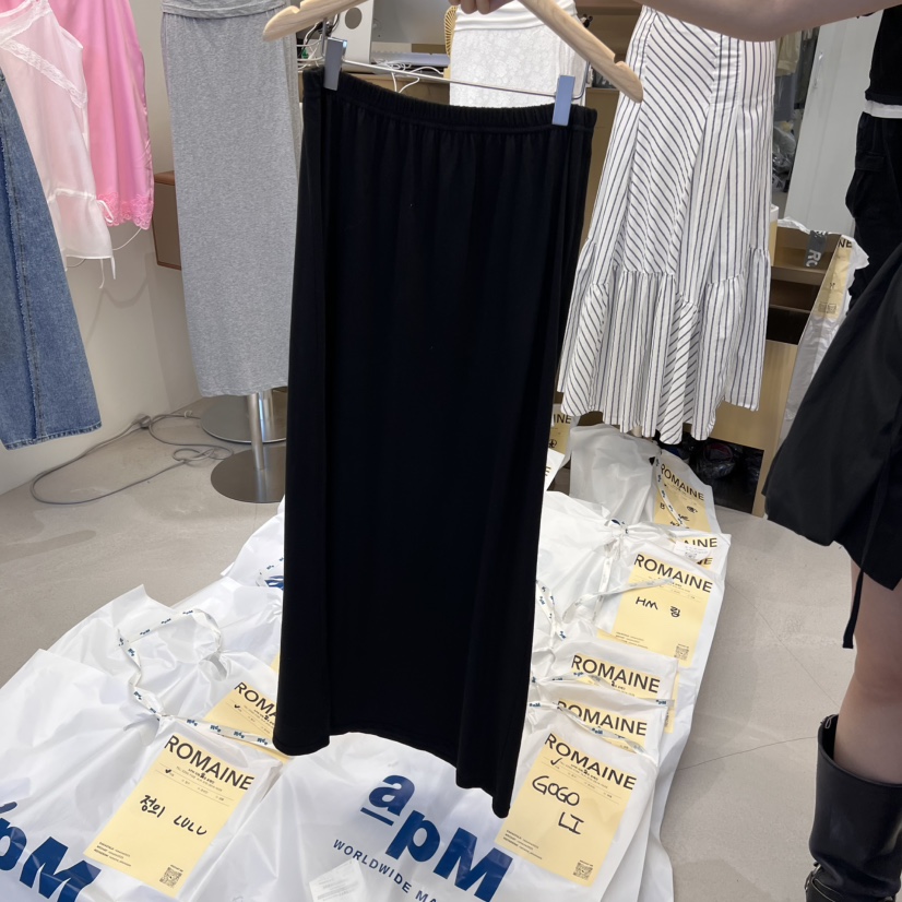 ROMAINE直郵韓國代購㊣女裝新款推薦熱賣時尚人氣休閑25春夏長裙ROMAINE長裙