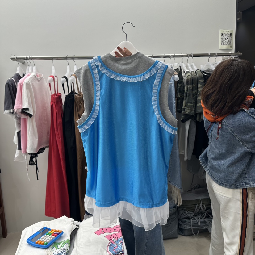 INTHEEND韓國直郵㊣女裝新款25春夏休閑熱賣時尚人氣吊帶背心INTHEEND吊帶/背心