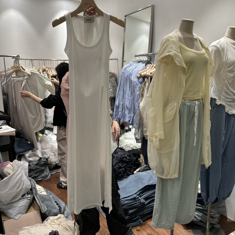 BERTHA韓國㊣直郵東大門代購女裝新款休閑熱賣25春夏連衣裙BERTHA連衣裙