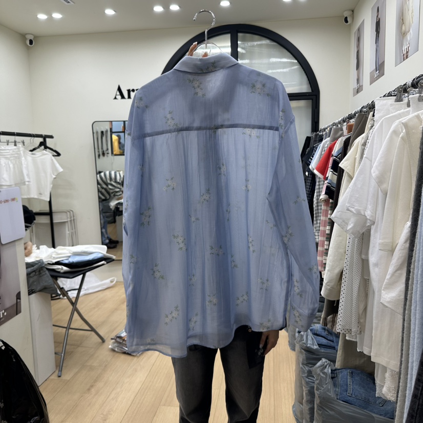 ARR韓國㊣直郵東大門代購女裝新品熱賣推薦人氣休閑襯衫蕾絲衫ARR襯衫/蕾絲衫