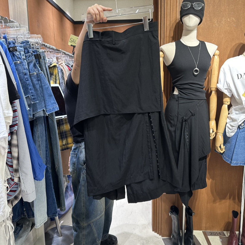 AMOUR韓國直郵㊣女裝新品休閑人氣25春夏熱賣時尚推薦長裙AMOUR長裙