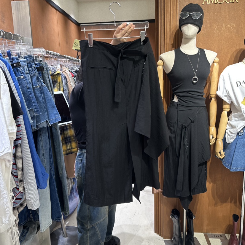 AMOUR韓國直郵㊣女裝新品休閑人氣25春夏熱賣時尚推薦長裙AMOUR長裙圖色2