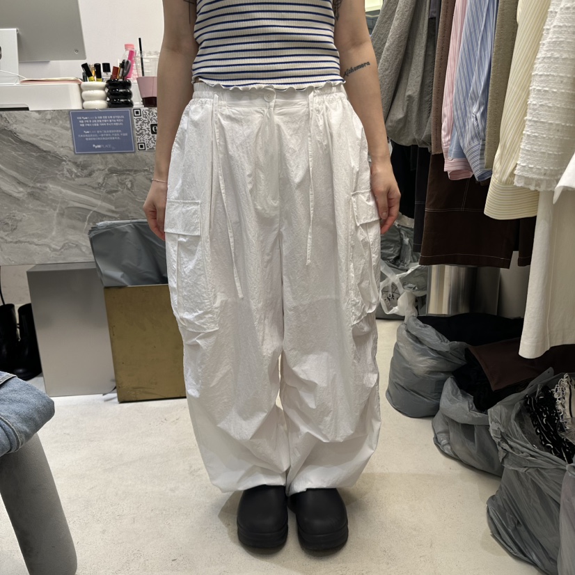 EYEL韓國直郵㊣女裝新品推薦25春夏熱賣休閑時尚人氣休閑褲EYEL休閑褲圖色2