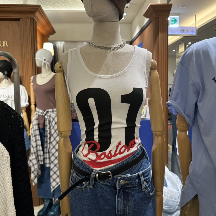 AMOUR韓國直郵㊣東大門實拍女裝新品25春夏休閑時尚吊帶背心AMOUR吊帶/背心