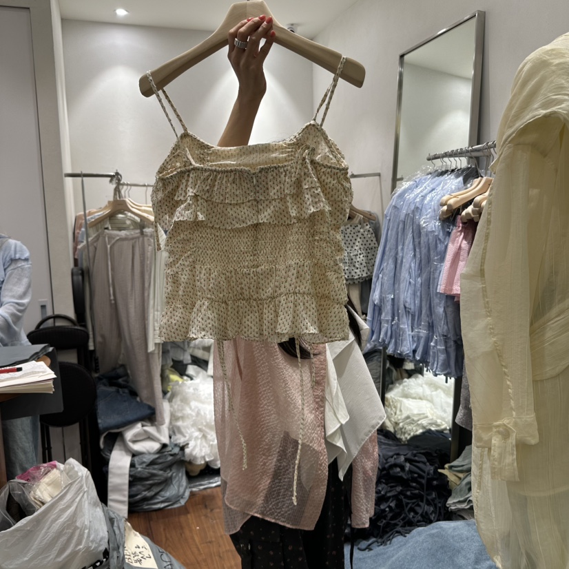 BERTHA直郵韓國代購㊣女裝新品25春夏休閑人氣熱賣吊帶背心BERTHA吊帶/背心