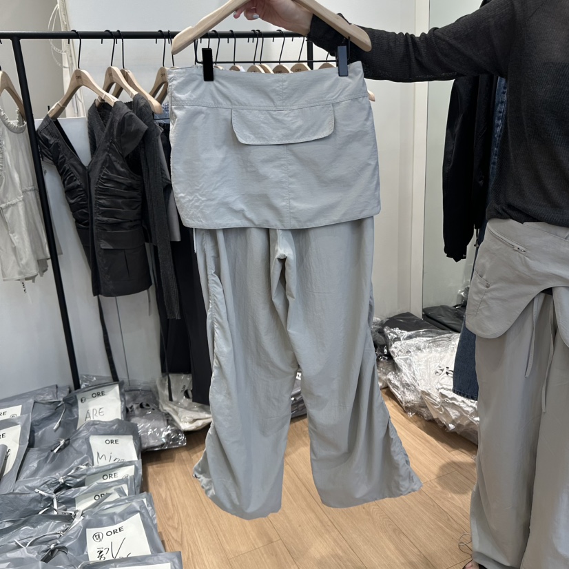 ORE-P韓國㊣直郵東大門代購女裝新款熱賣休閑人氣時尚裙褲ORE裙褲