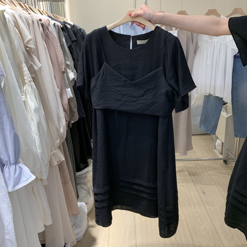 ARCHER直郵韓國代購㊣女裝新款熱賣25春夏人氣時尚休閑連衣裙ARCHER連衣裙