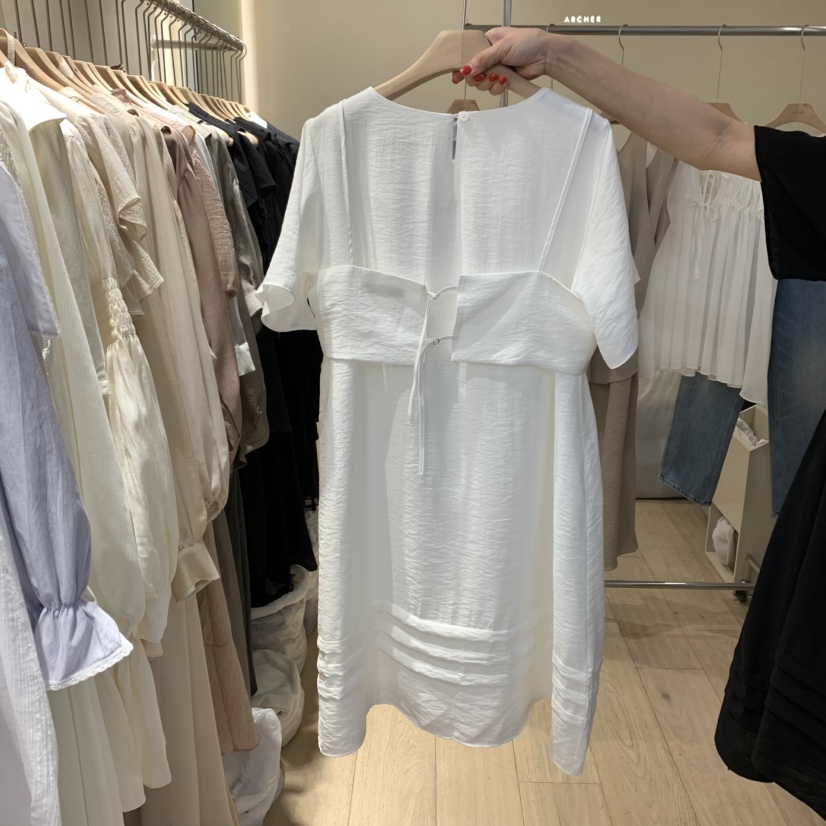 ARCHER直郵韓國代購㊣女裝新款熱賣25春夏人氣時尚休閑連衣裙ARCHER連衣裙