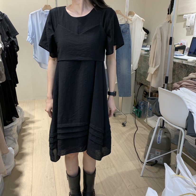 ARCHER直郵韓國代購㊣女裝新款熱賣25春夏人氣時尚休閑連衣裙ARCHER連衣裙圖色2