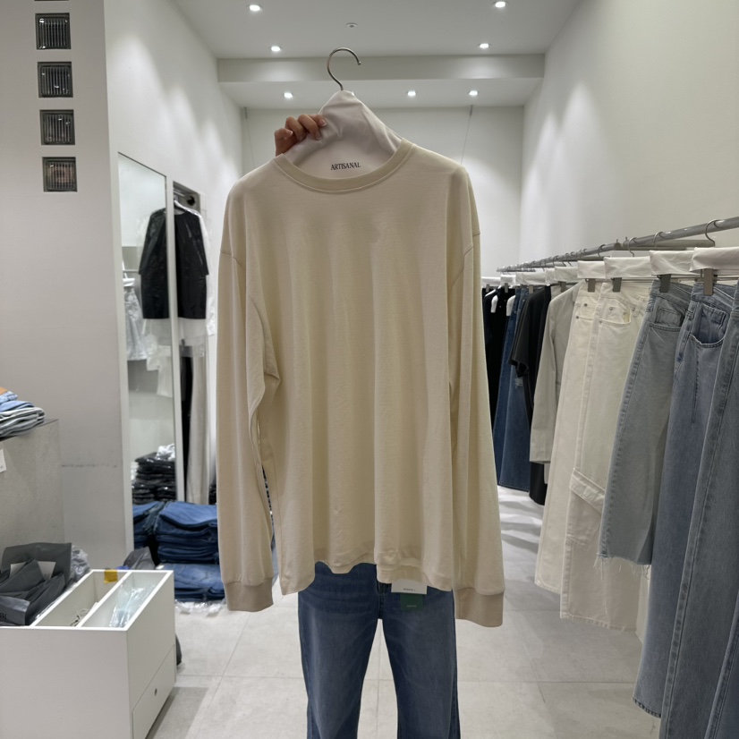 ARTISANAL韓國㊣直郵東大門代購女裝新品時尚人氣熱賣長袖T恤ARTISANAL長袖T恤圖色2