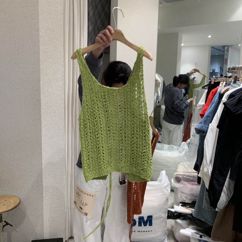 SSEMIENNE直郵韓國代購㊣女裝新款休閑推薦吊帶背心不含內搭SSEMIENNE吊帶/背心圖色3