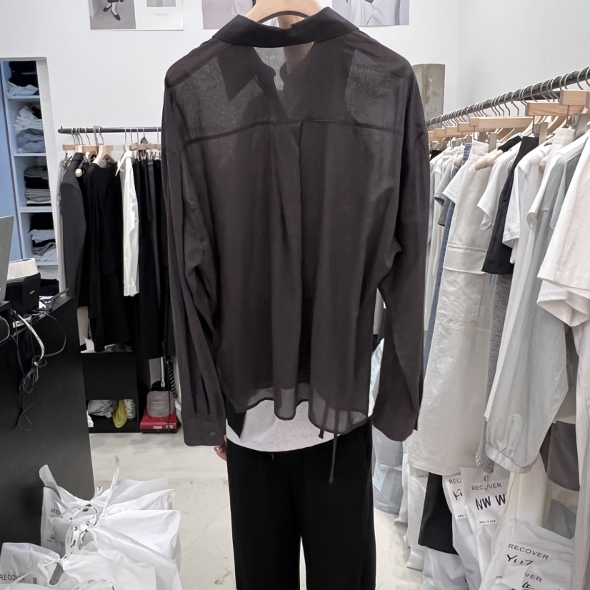 RECOVER-OT韓國㊣直郵東大門代購女裝新品休閑熱賣襯衫蕾絲衫RECOVER/MOMENT襯衫/蕾絲衫