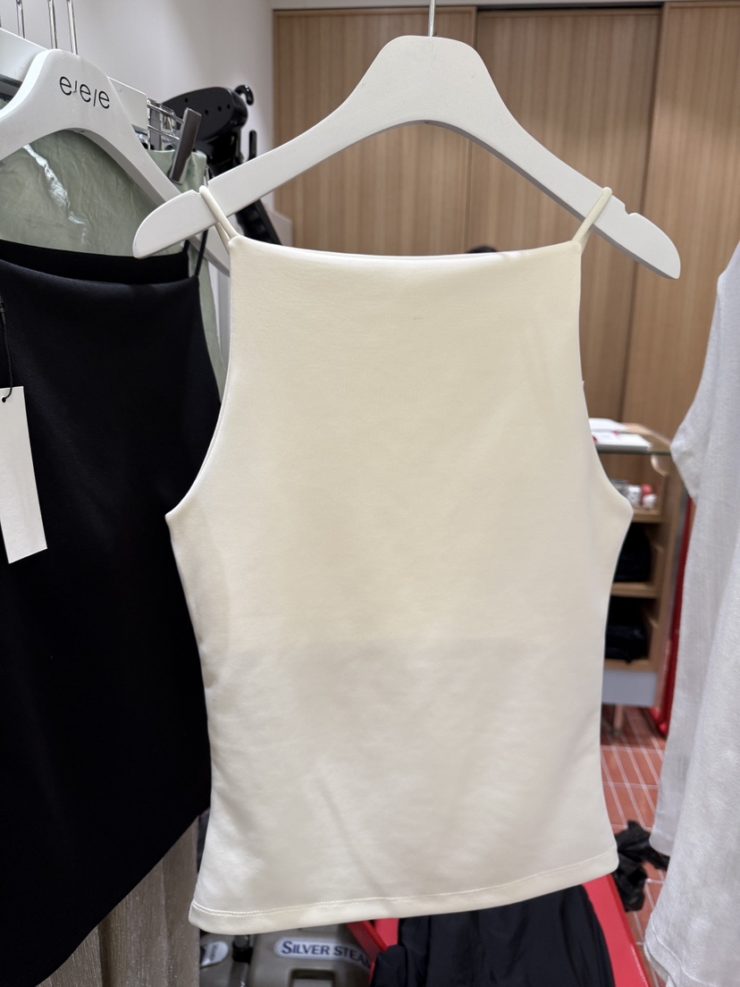 E/E/E韓國直郵㊣東大門實拍女裝新品熱賣25春夏時尚吊帶背心E/E/E吊帶/背心