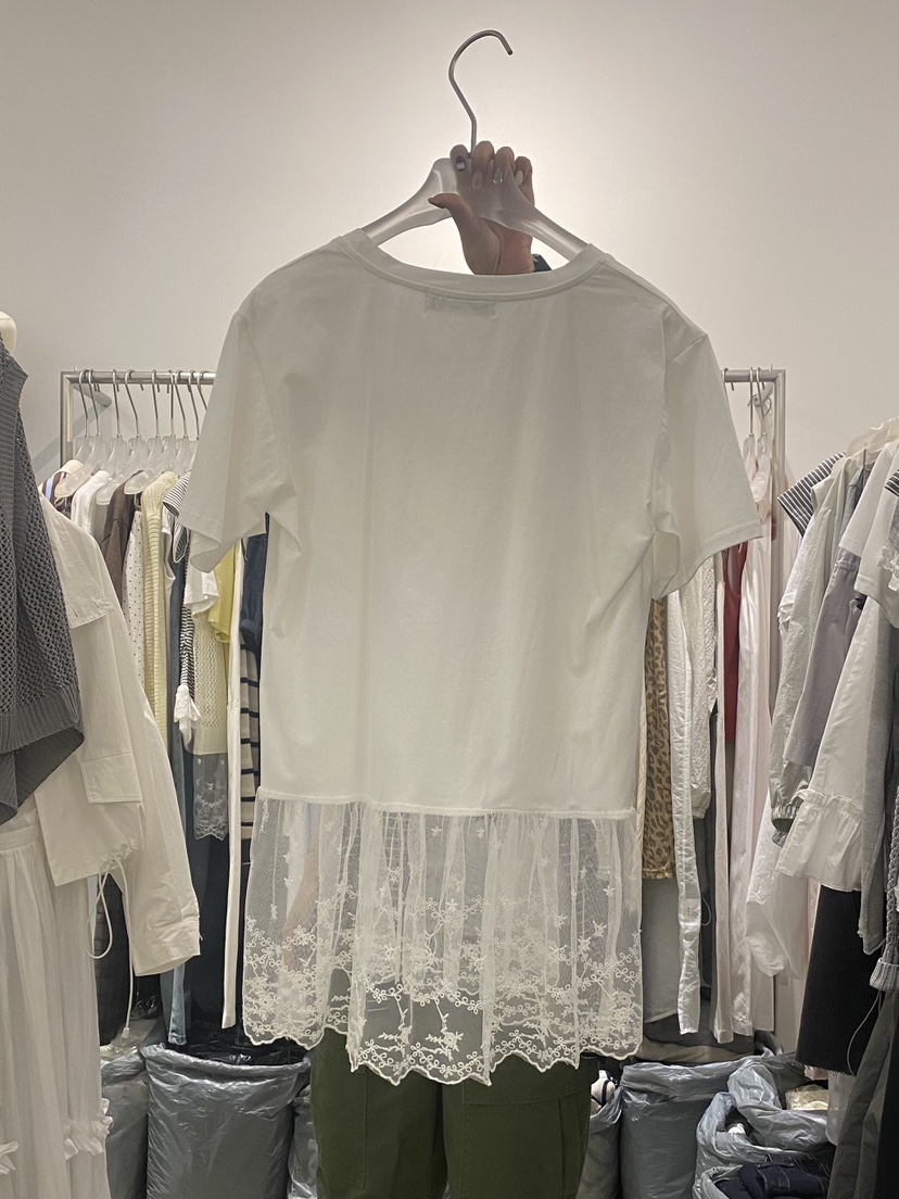 LOOKK韓國㊣直郵東大門代購女裝新品人氣休閑25春夏時尚T恤JEONG GAM STUDIOST恤