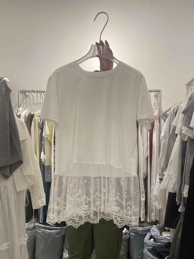 LOOKK韓國㊣直郵東大門代購女裝新品人氣休閑25春夏時尚T恤JEONG GAM STUDIOST恤圖色1