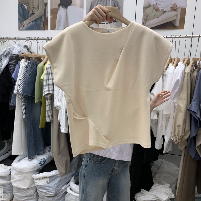 MOI-A韓國直郵㊣東大門實拍女裝新品25春夏時尚熱賣人氣T恤MOI-AT恤圖色3