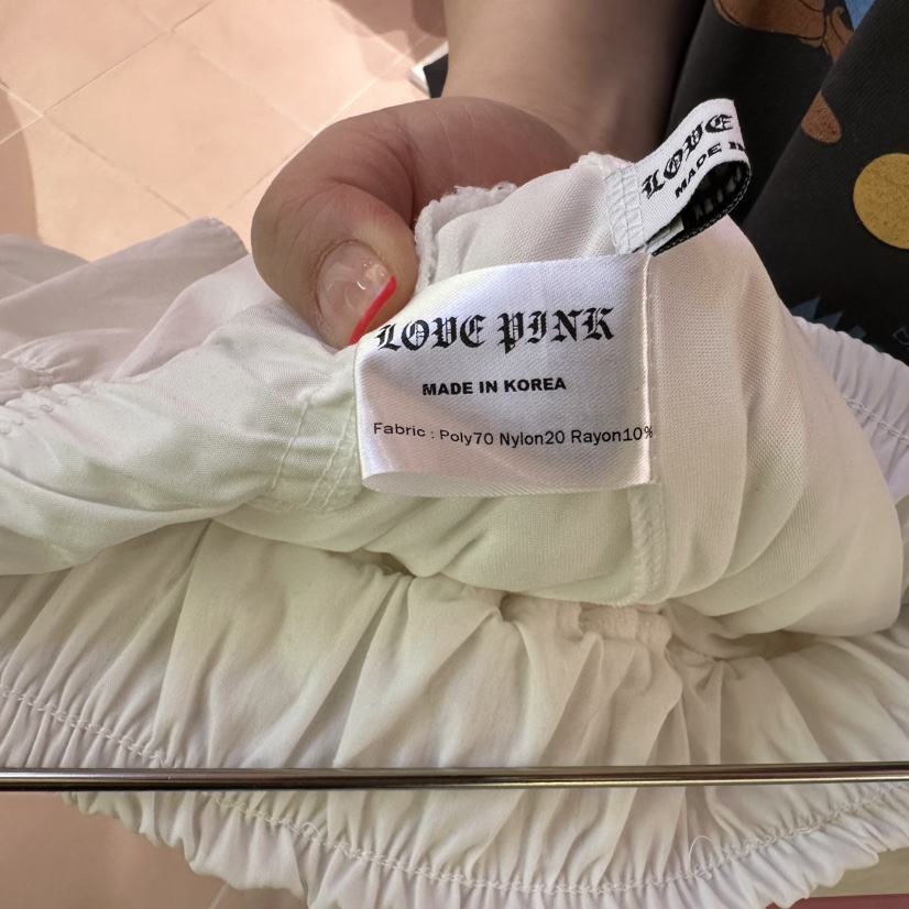 LOVE PINK韓國㊣直郵東大門代購女裝新款推薦休閑熱賣裙褲LOVE PINK裙褲