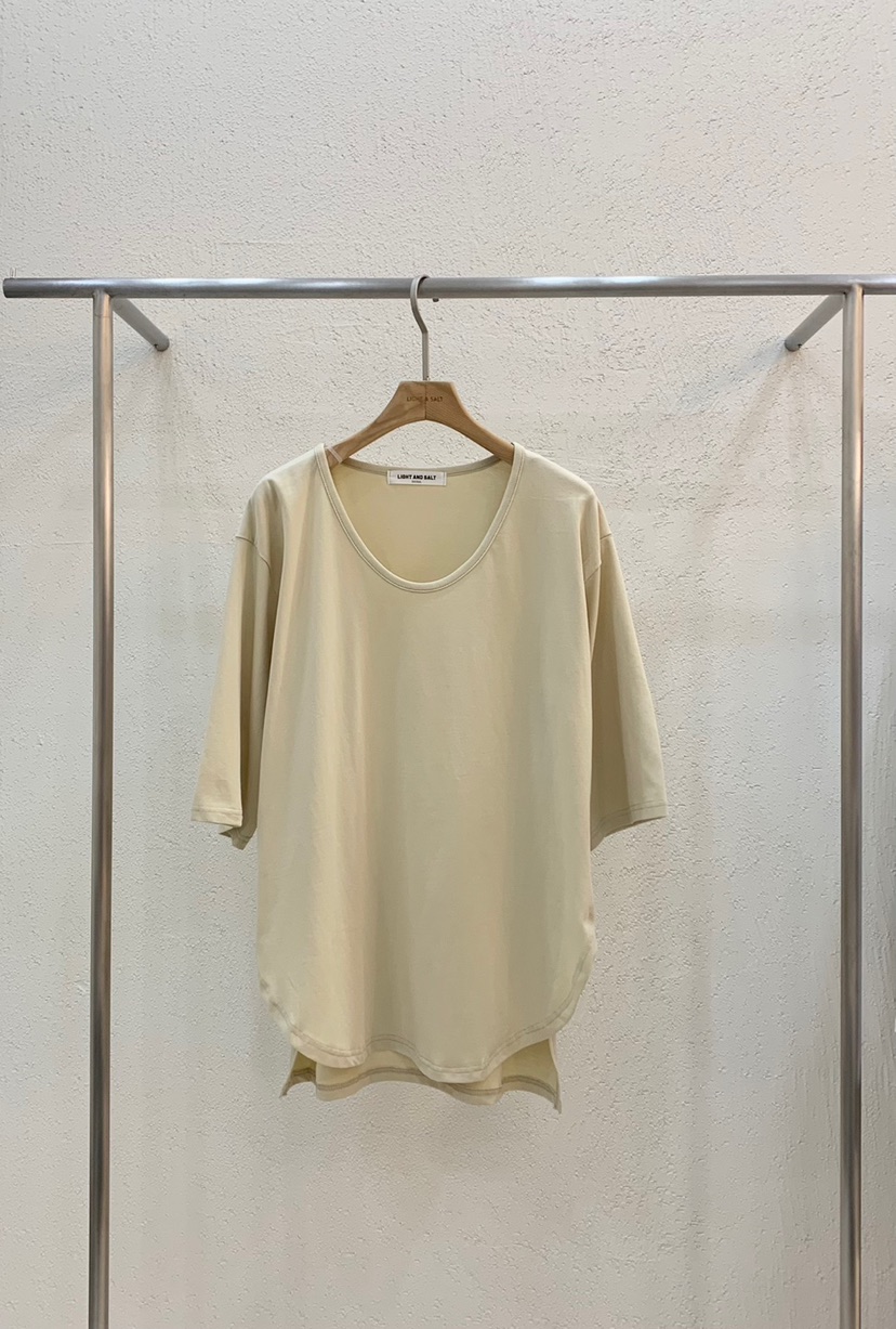 LIGHT AND SALT韓國直郵㊣女裝新款25春夏推薦人氣休閑T恤LIGHT AND SALTT恤圖色2