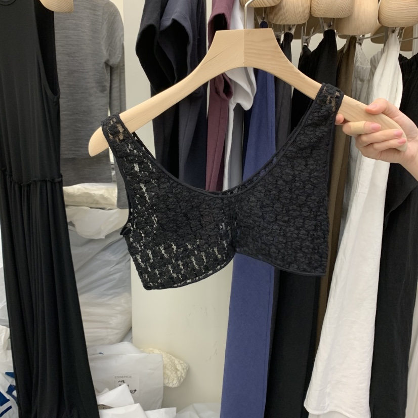 ESSENCE直郵韓國代購㊣女裝新款25春夏人氣推薦吊帶背心蕾絲ESSENCE吊帶/背心圖色2