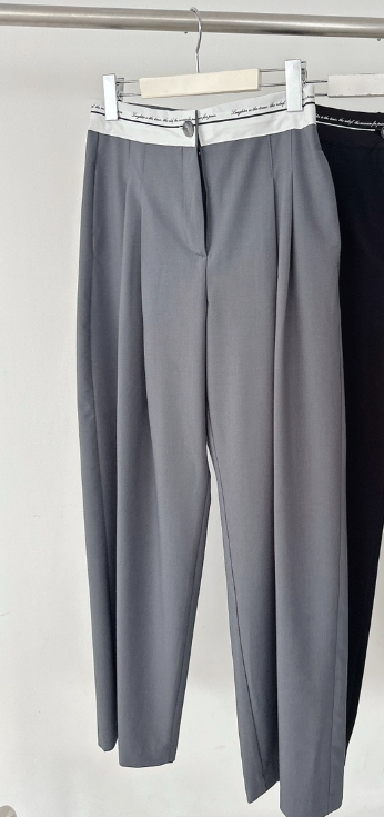 BLACKFRIDAY韓國直郵㊣東大門實拍女裝新款25春夏推薦休閑褲BLACK FRIDAY休閑褲圖色2