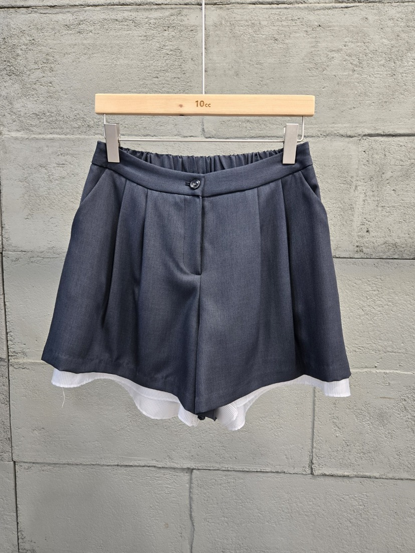10CC韓國㊣直郵東大門代購女裝新品25春夏人氣休閑時尚短褲10CC短褲圖色2