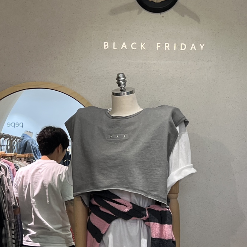 BLACKFRIDAY韓國直郵㊣女裝新款25春夏時尚推薦熱賣吊帶背心BLACK FRIDAY吊帶/背心圖色4
