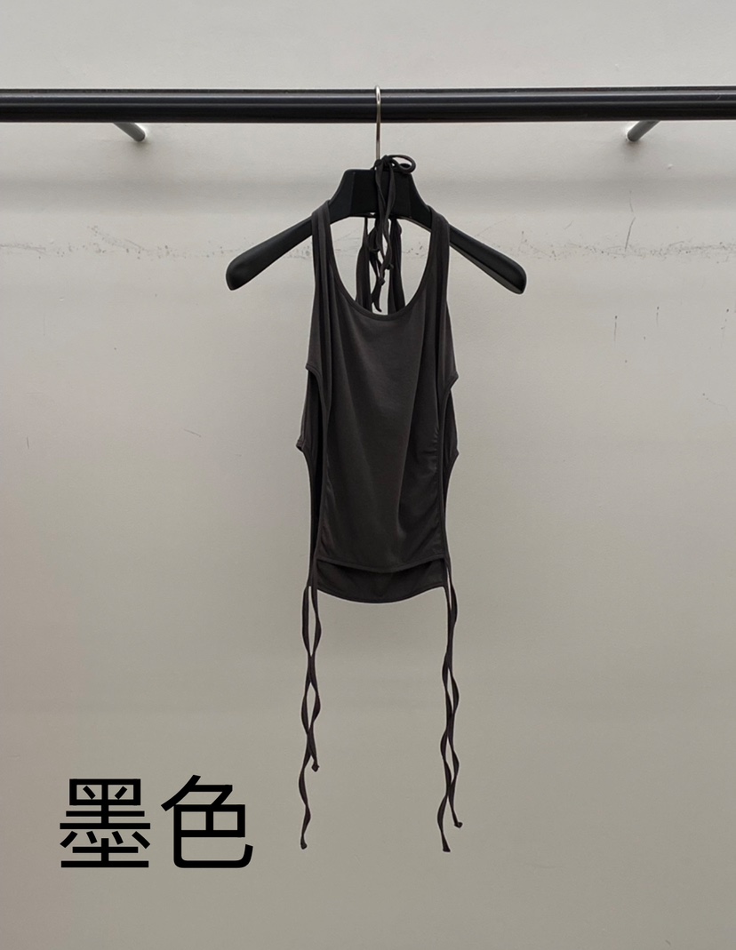 ID韓國直郵㊣女裝新款25春夏時尚休閑熱賣推薦人氣吊帶背心ID吊帶/背心圖色3