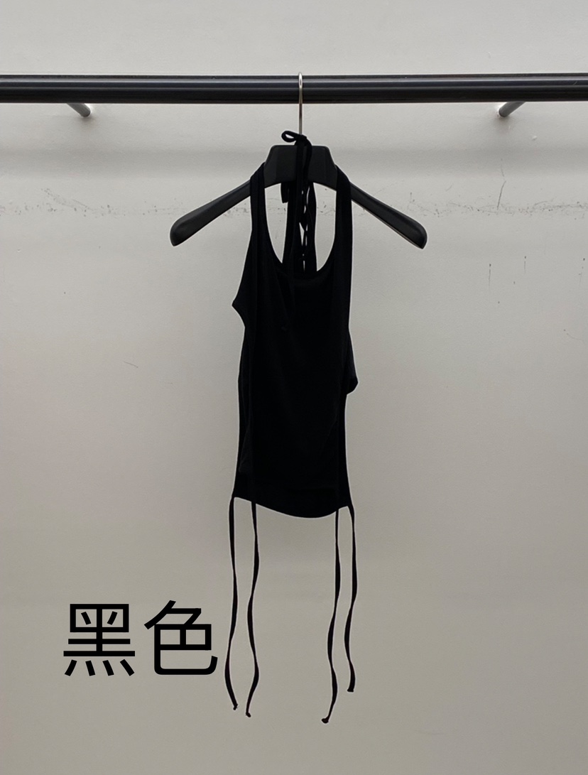 ID韓國直郵㊣女裝新款25春夏時尚休閑熱賣推薦人氣吊帶背心ID吊帶/背心圖色4