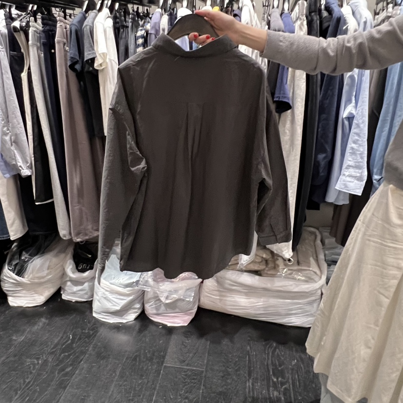 TUG韓國㊣直郵東大門代購女裝新品時尚推薦人氣休閑襯衫蕾絲衫TUG襯衫/蕾絲衫